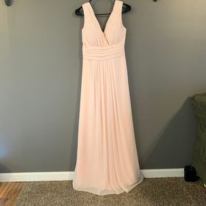 Bill Levkoff Chiffon V-Neck Bridesmaid Dress 7009